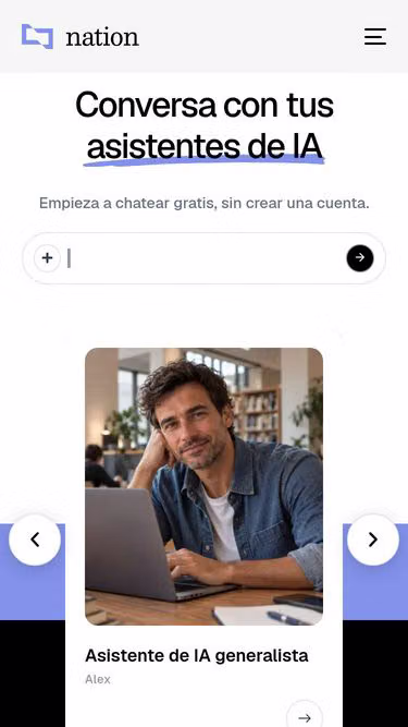 Screenshot of nation.es
