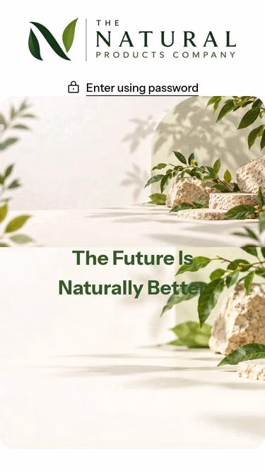 Screenshot of naturalproducts.company