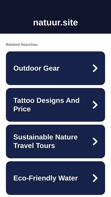 Screenshot of natuur.site