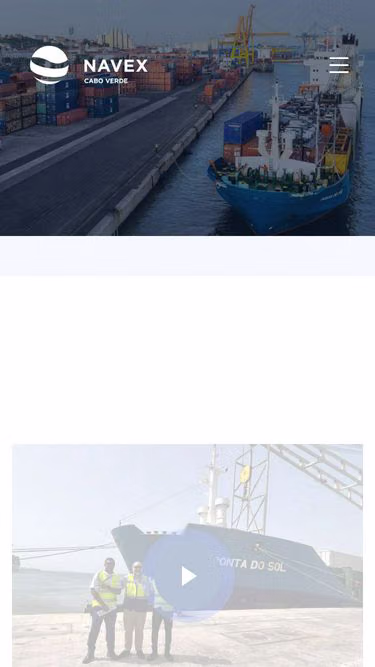 Screenshot of navex.cv