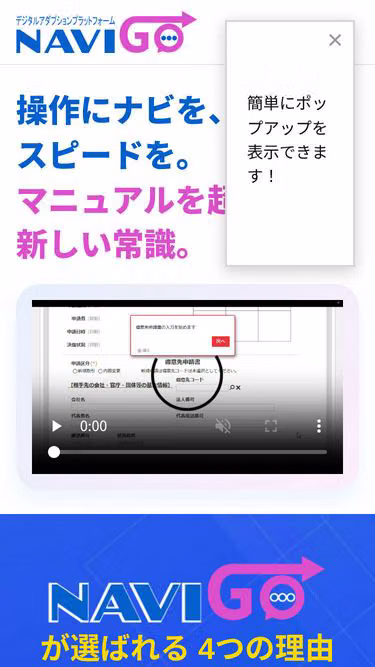 Screenshot of navigo.jp