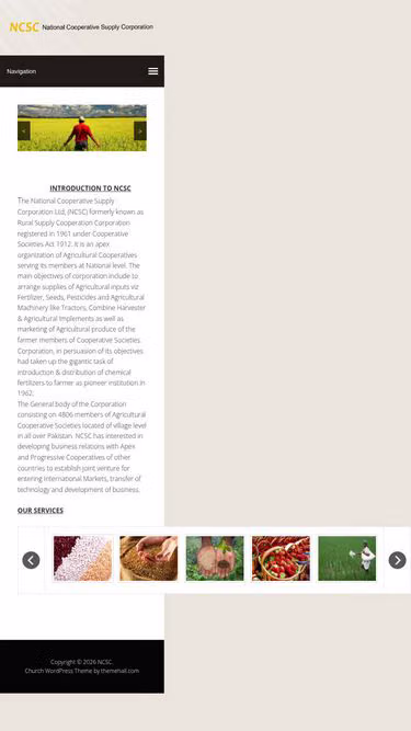 Screenshot of ncsc.com.pk