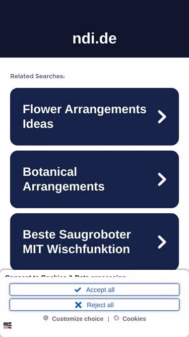 Screenshot of ndi.de