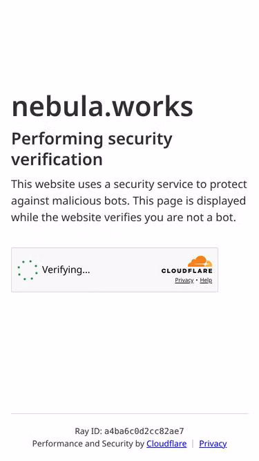 Screenshot of nebula.works