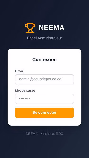 Screenshot of neema.foundation