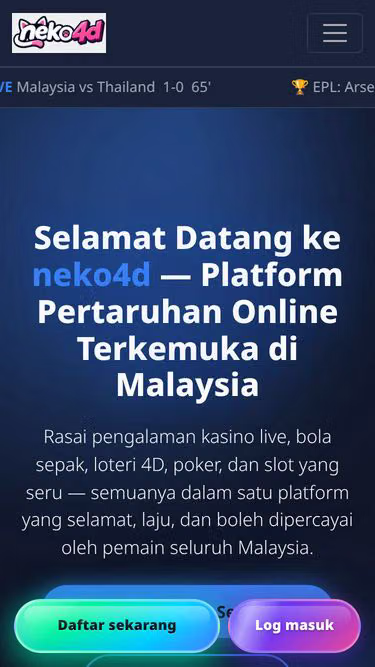 Screenshot of neko4d.online