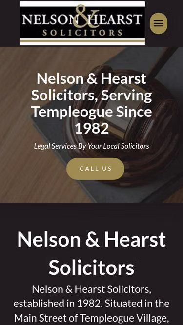 Screenshot of nelson.ie