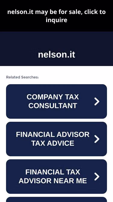 Screenshot of nelson.it