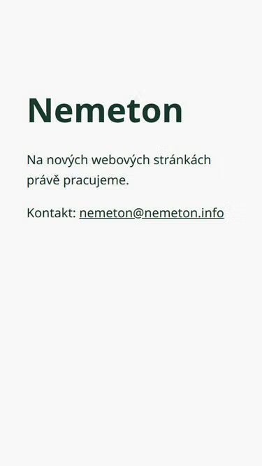 Screenshot of nemeton.info