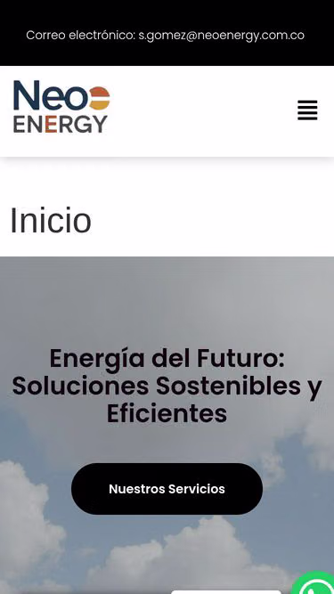 Screenshot of neoenergy.com.co