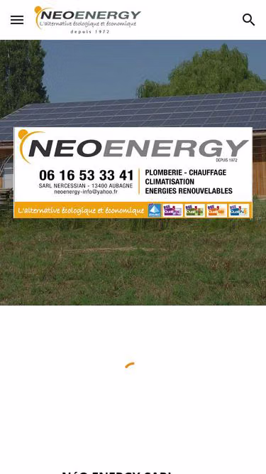 Screenshot of neoenergy.fr