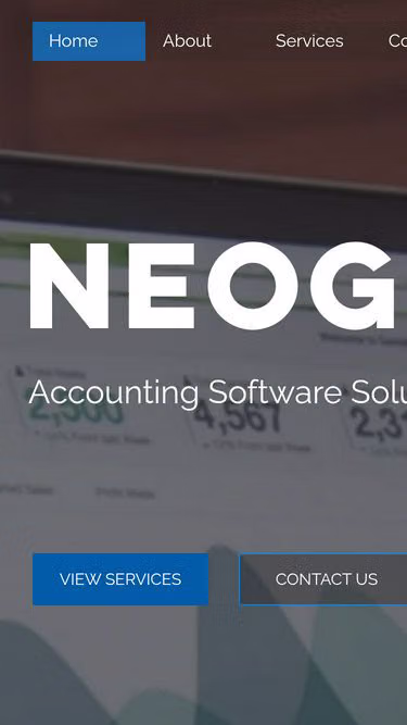 Screenshot of neogen.co.nz