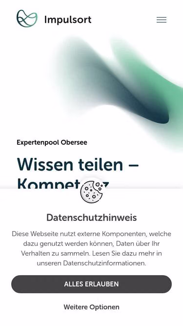 Screenshot of nepo.ch