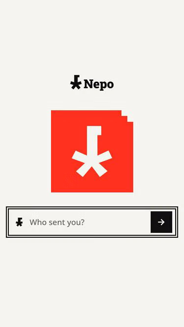 Screenshot of nepo.family