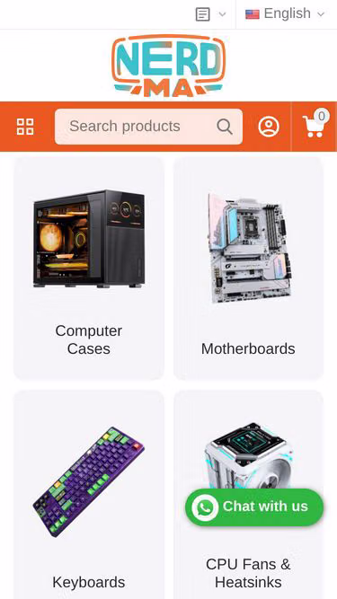 Screenshot of nerd.ma