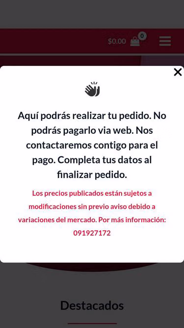 Screenshot of nes.com.uy