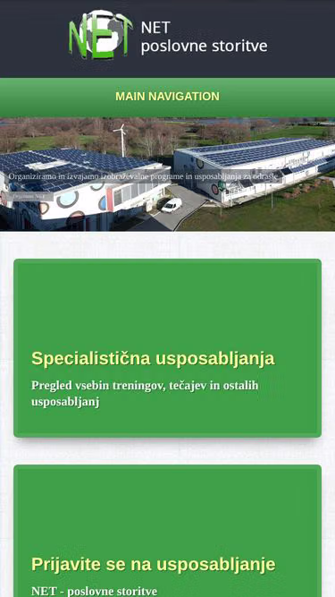 Screenshot of net1.si