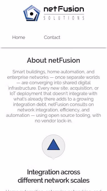 Screenshot of netfusion.io