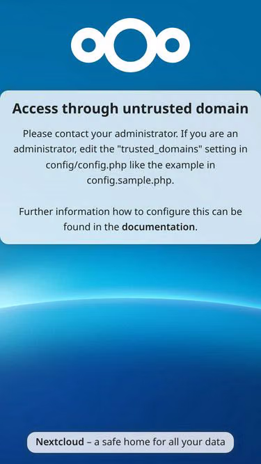 Screenshot of networked.cloud