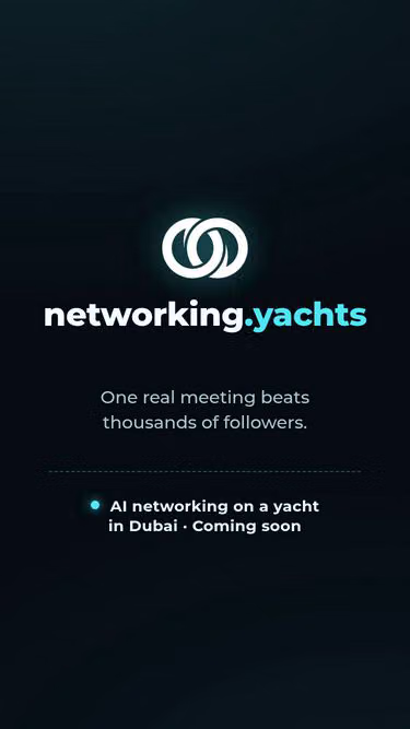 Screenshot of networking.yachts