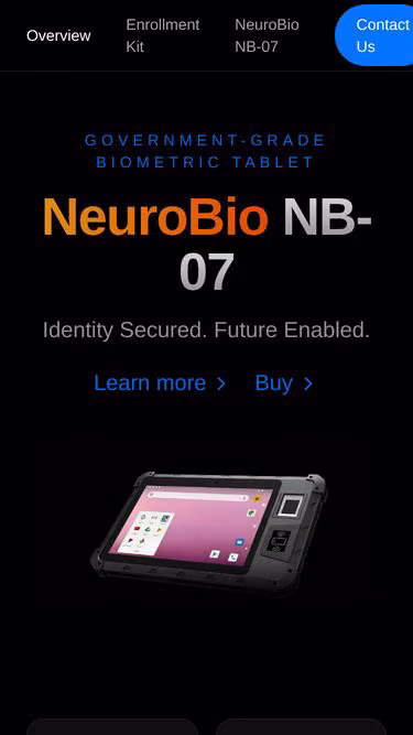 Screenshot of neurox.ae
