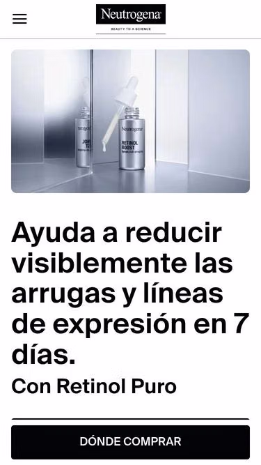 Screenshot of neutrogena.co