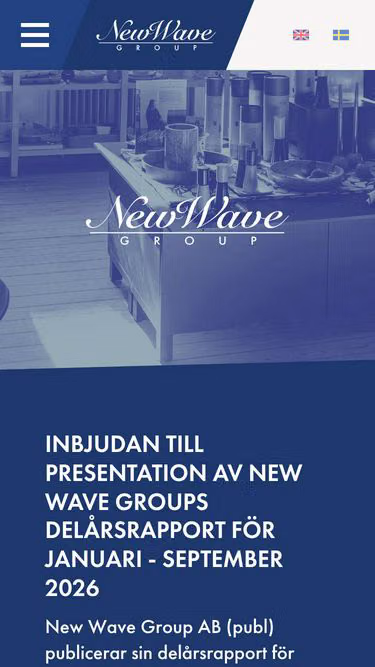 Screenshot of new-wave.group