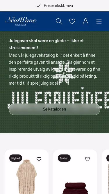 Screenshot of new-wave.no