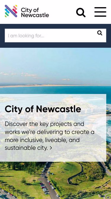 Screenshot of newcastle.au