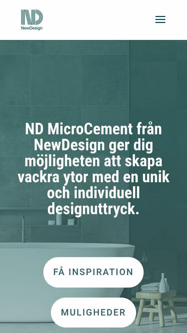 Screenshot of newdesign.se