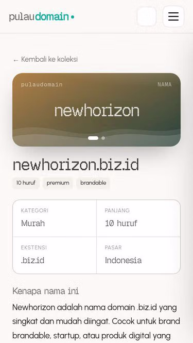 Screenshot of newhorizon.biz.id