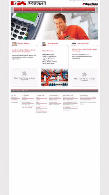 Screenshot of newline.com.tr