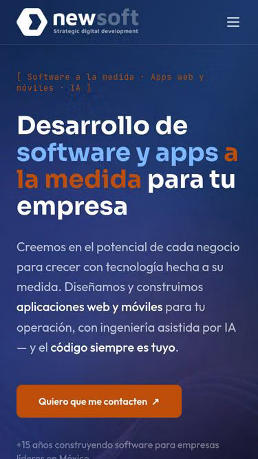 Screenshot of newsoft.mx