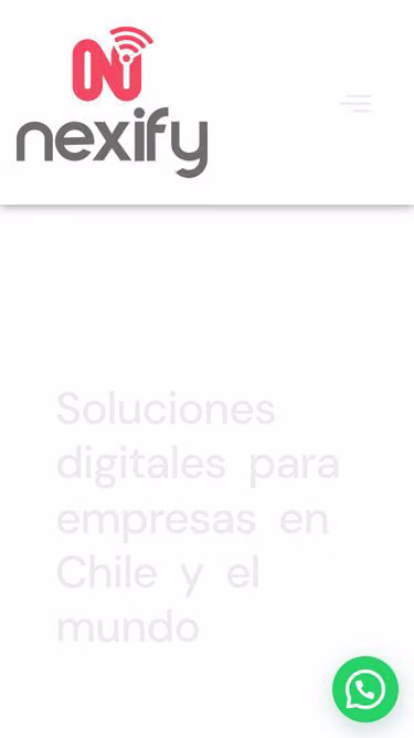 Screenshot of nexify.cl