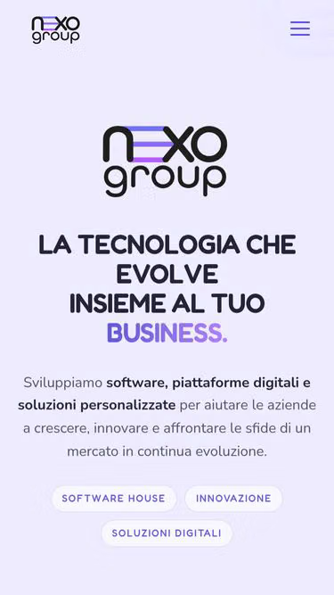 Screenshot of nexogroup.ai