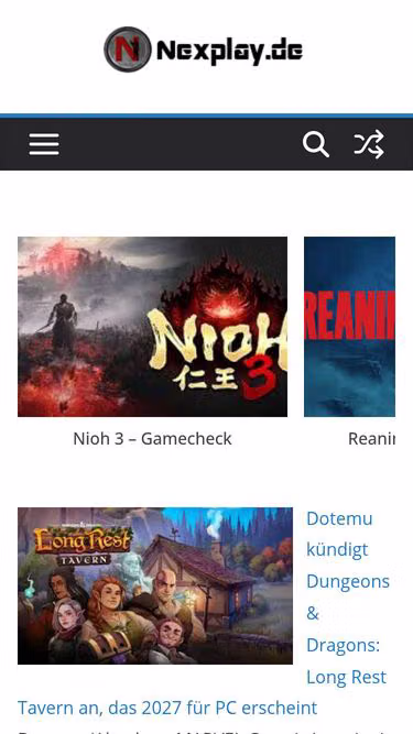 Screenshot of nexplay.de