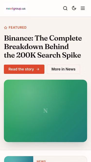Screenshot of nextgroup.us