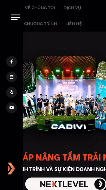 Screenshot of nextlevel.vn