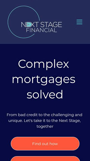Screenshot of nextstage.finance