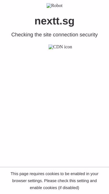 Screenshot of nextt.sg