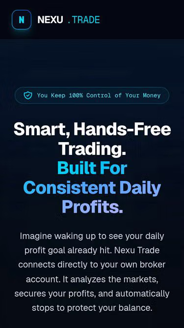Screenshot of nexu.trade