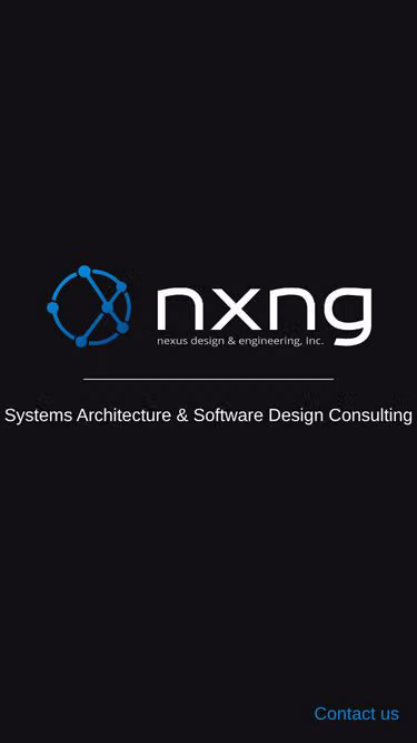 Screenshot of nexus.engineering