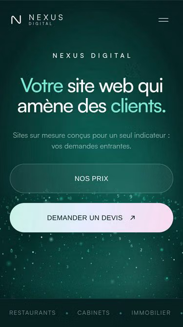 Screenshot of nexusdigital.ch