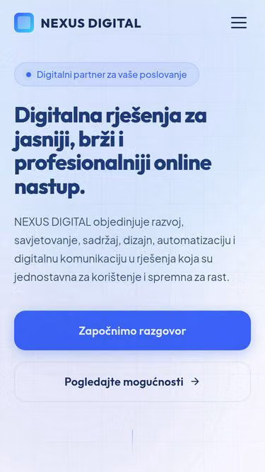 Screenshot of nexusdigital.hr