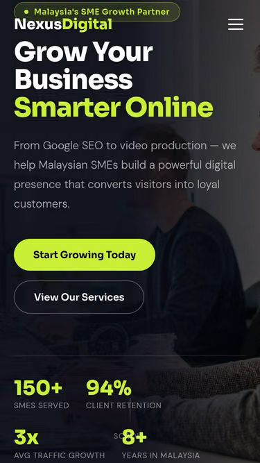 Screenshot of nexusdigital.my