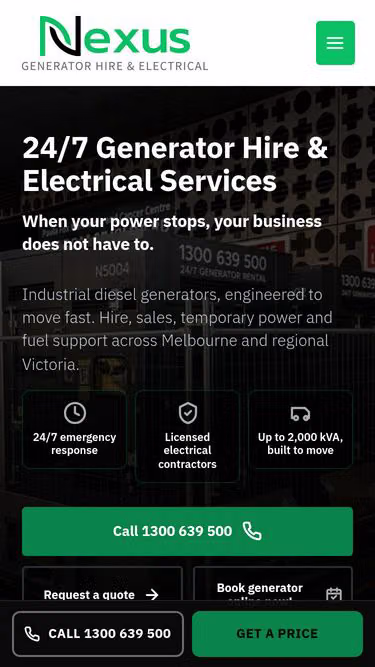 Screenshot of nexusenergy.au