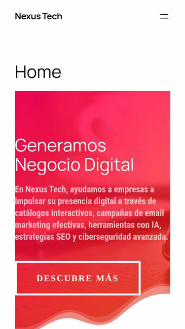 Screenshot of nexustech.es