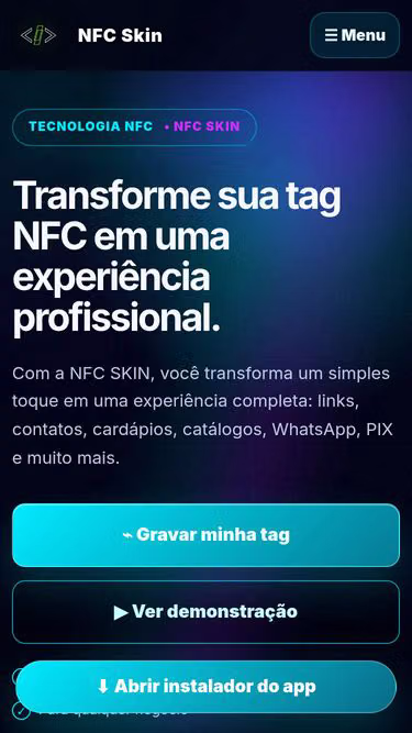 Screenshot of nfc.skin