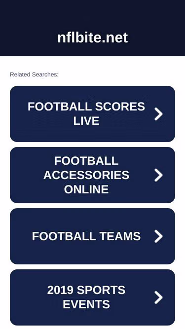 Screenshot of nflbite.net