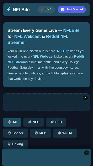 Screenshot of nflbite.pro